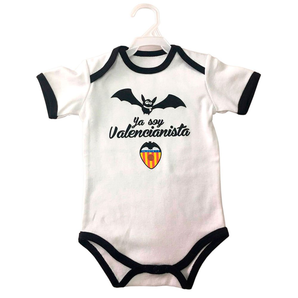 Valencia Cf Bat Short Sleeve Body Blanc 18-24 Months