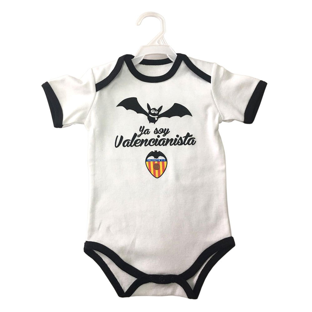 Valencia Cf Crest Short Sleeve Body Blanc 18-24 Months