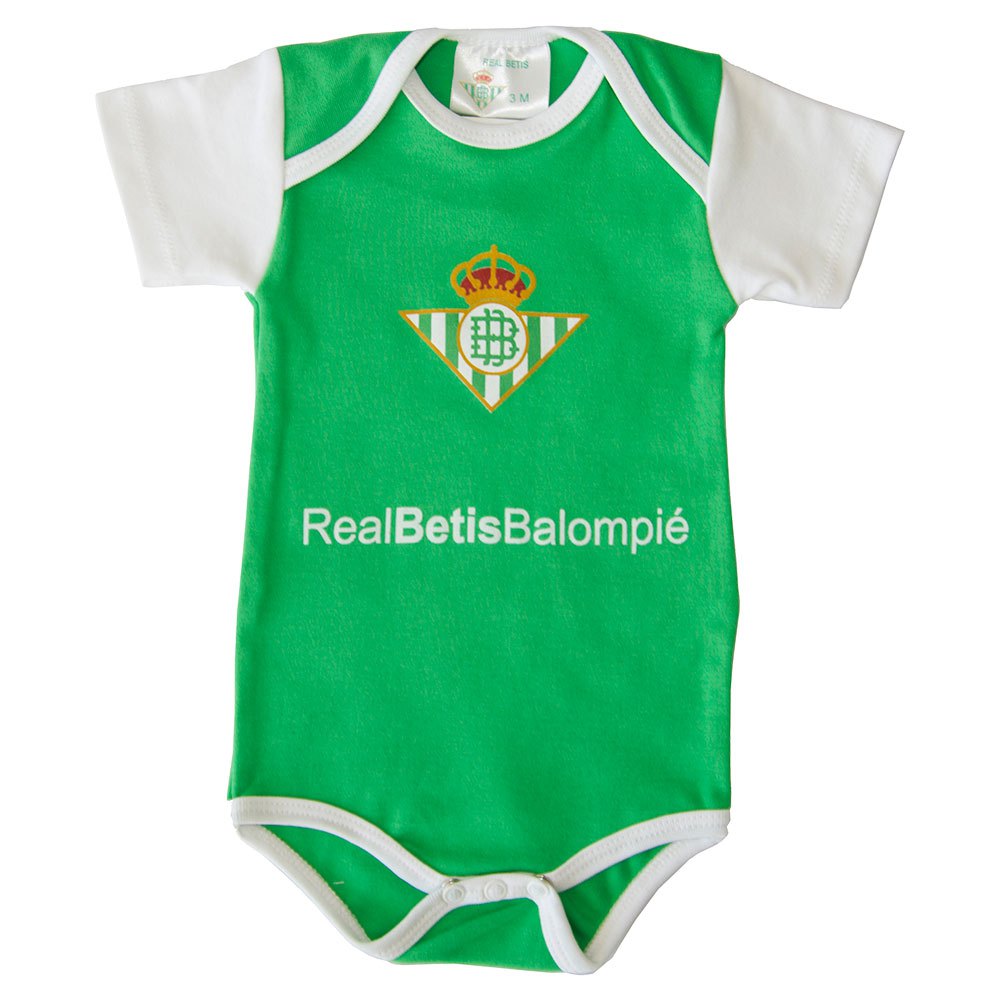Real Betis Short Sleeve Body Vert 6-9 Months