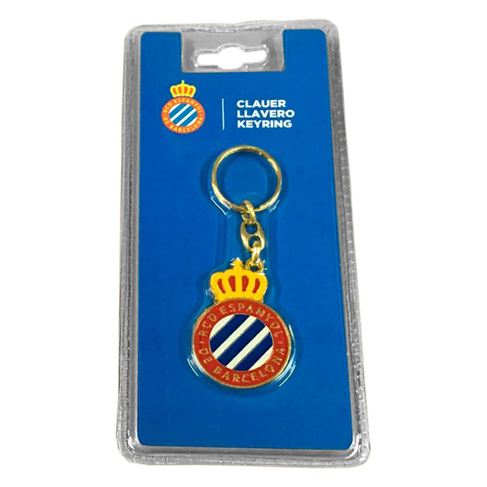 Rcd Espanyol Crest Key Ring Multicolore