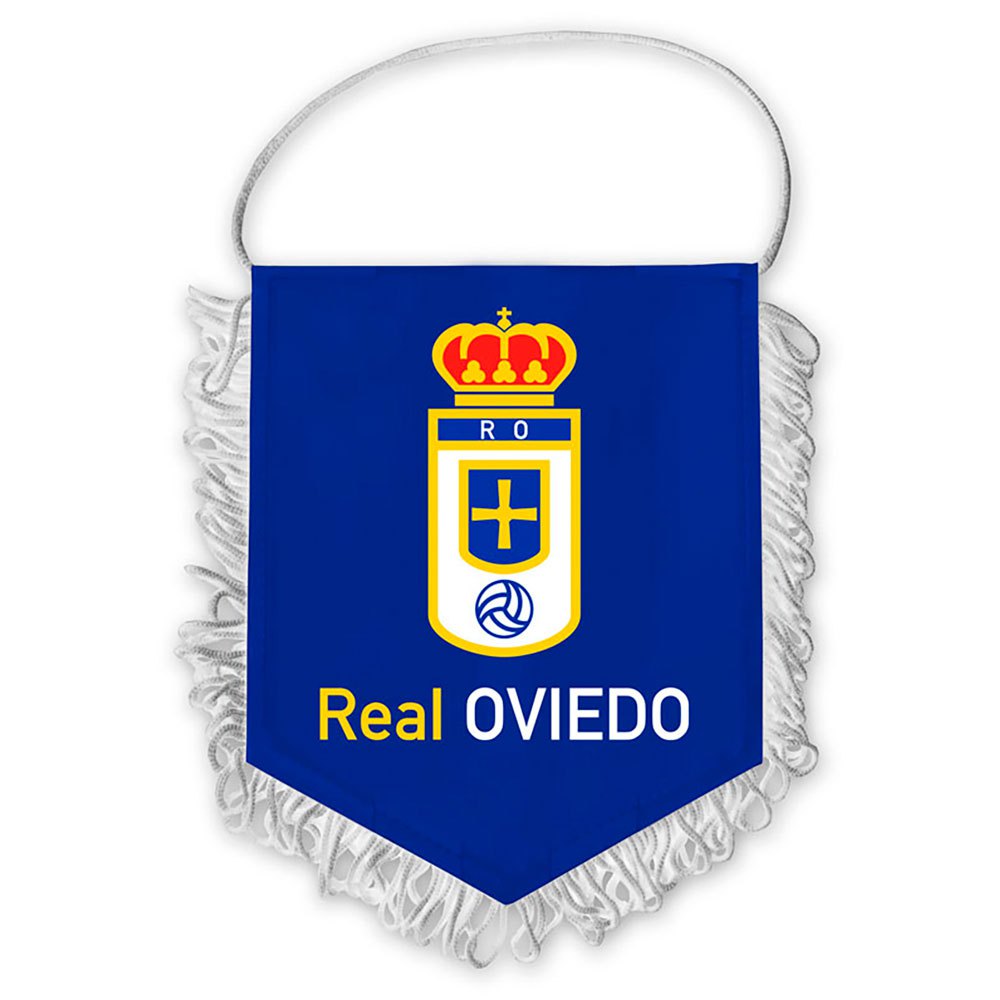 Real Oviedo 11x15 Cm Pennant Bleu