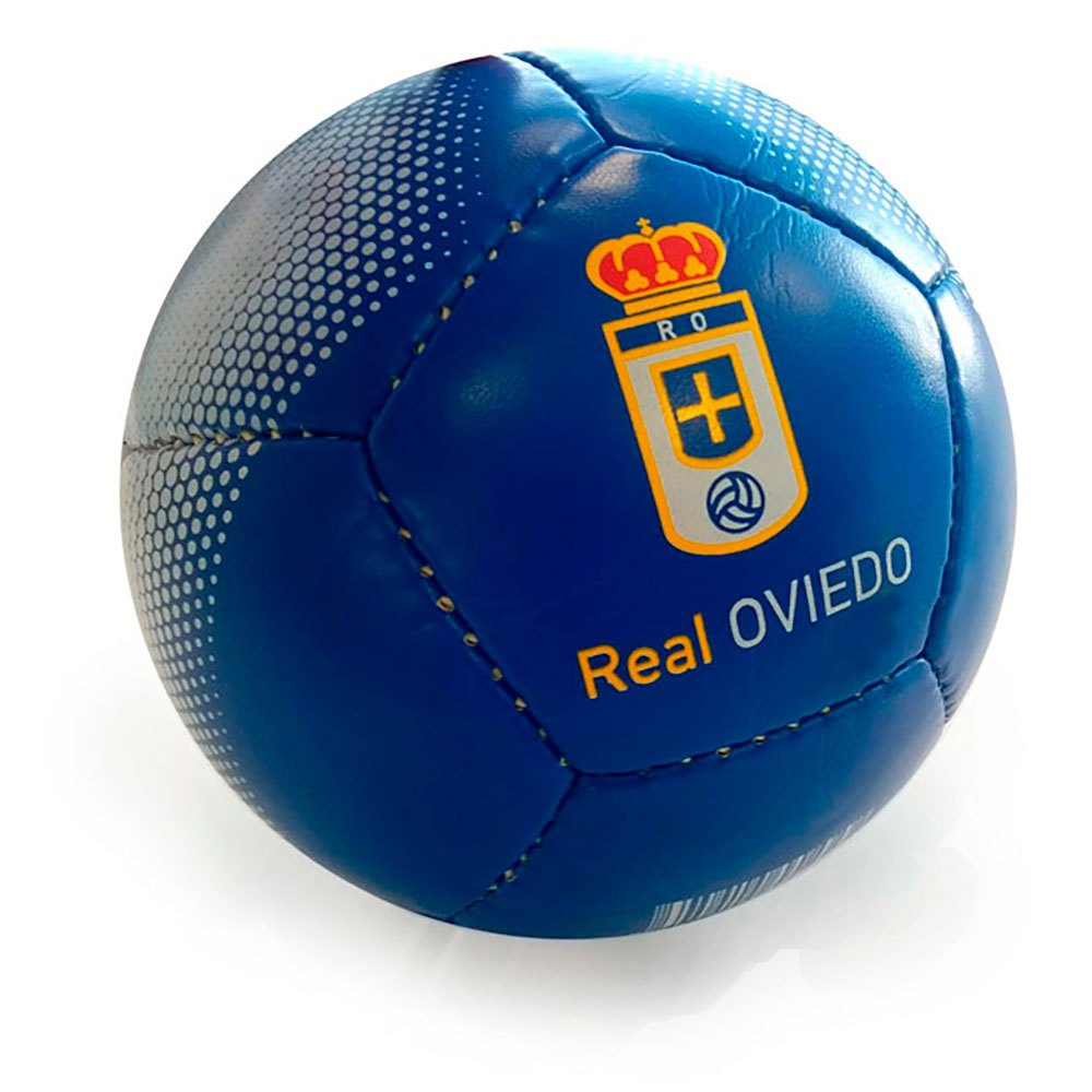 Real Oviedo Football Mini Ball Bleu 1