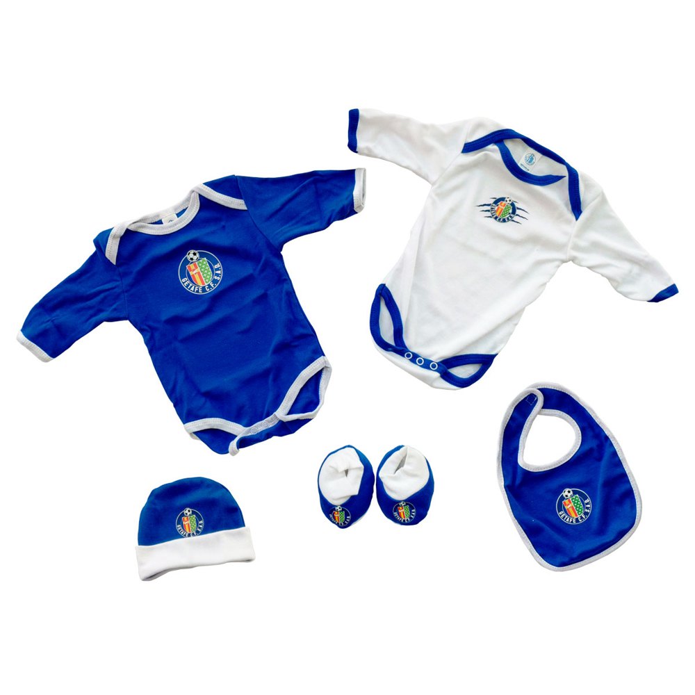 Getafe Cf Long Sleeves Baby Set Bleu 0-3 Months