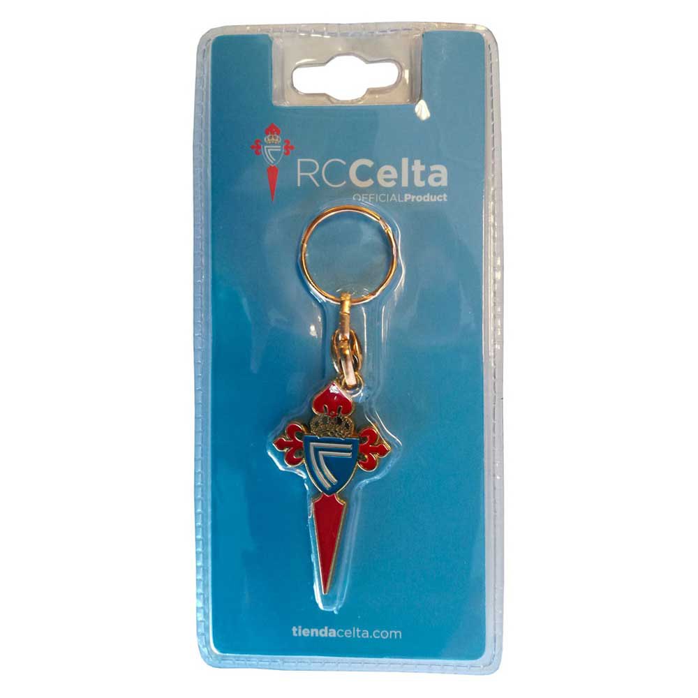 Rc Celta Crest Key Ring Multicolore
