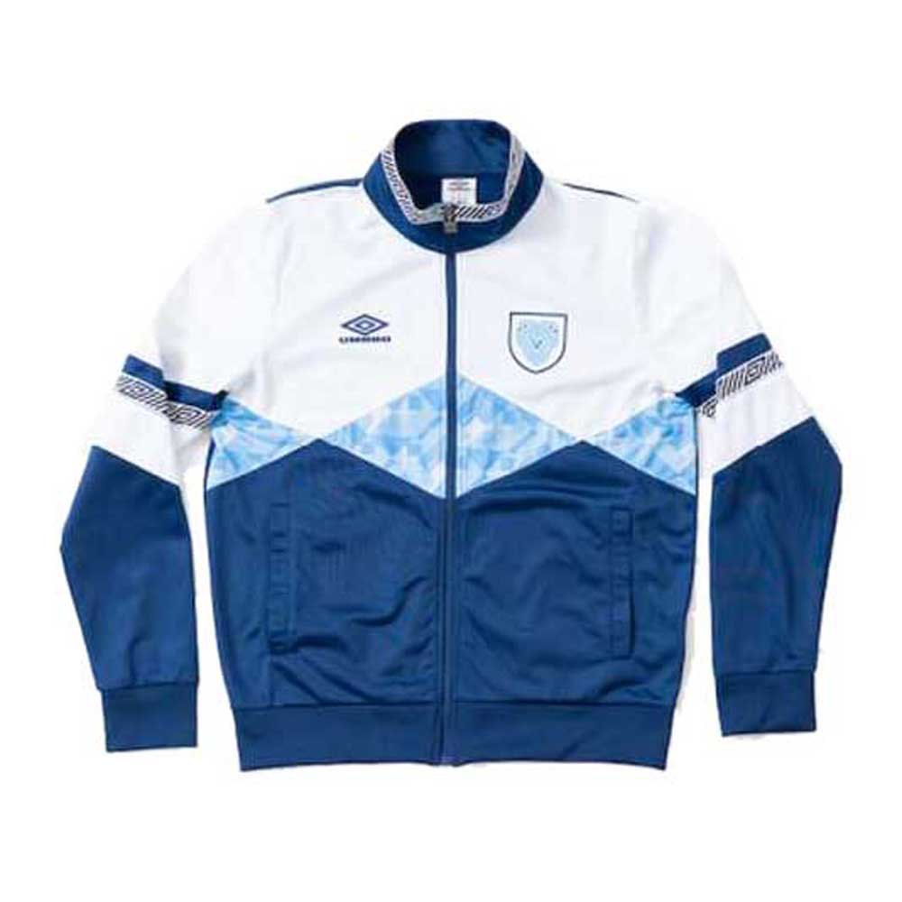 Umbro England Jacket Blanc,Bleu S Homme