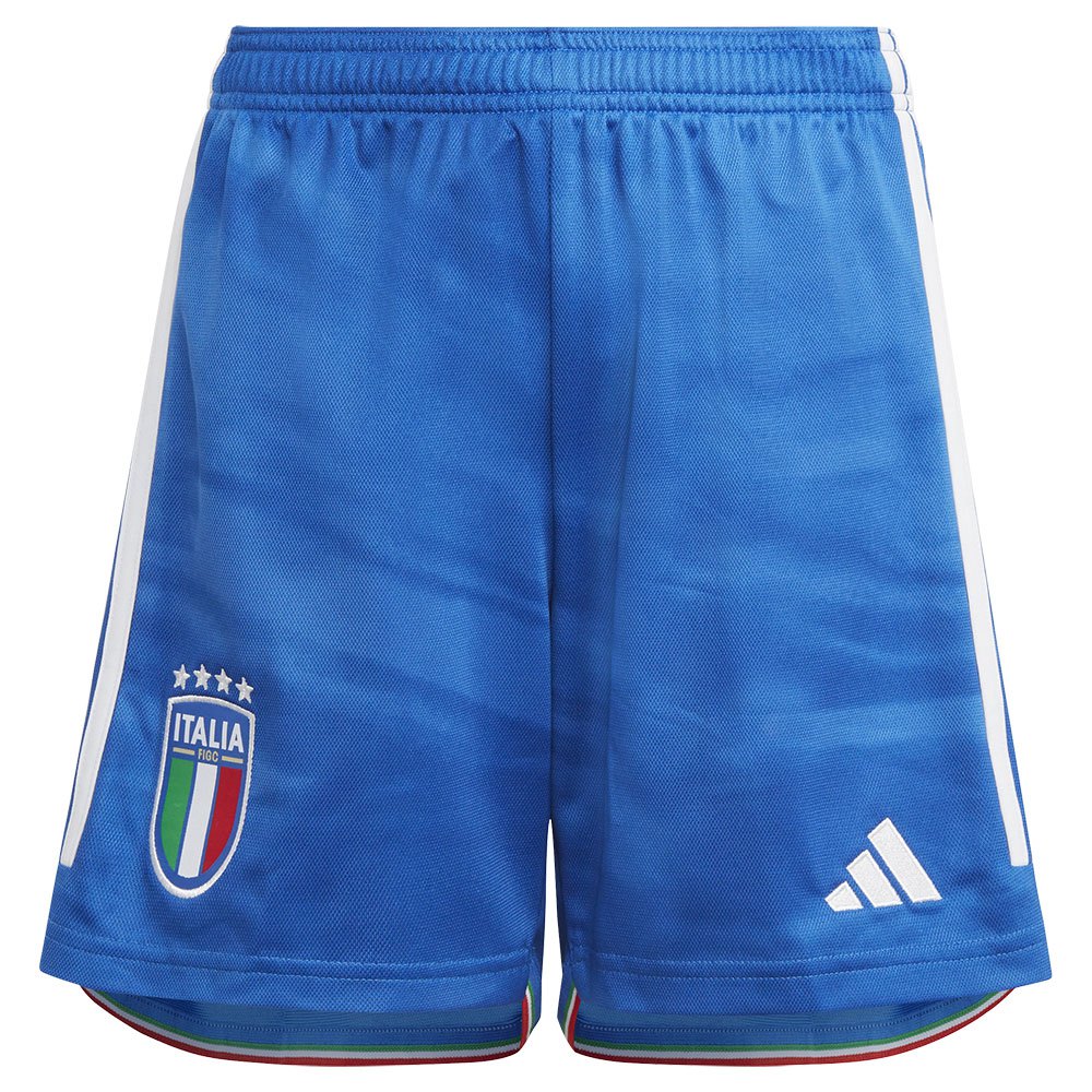 Adidas Italy 22/23 Junior Shorts Home Bleu 13-14 Years