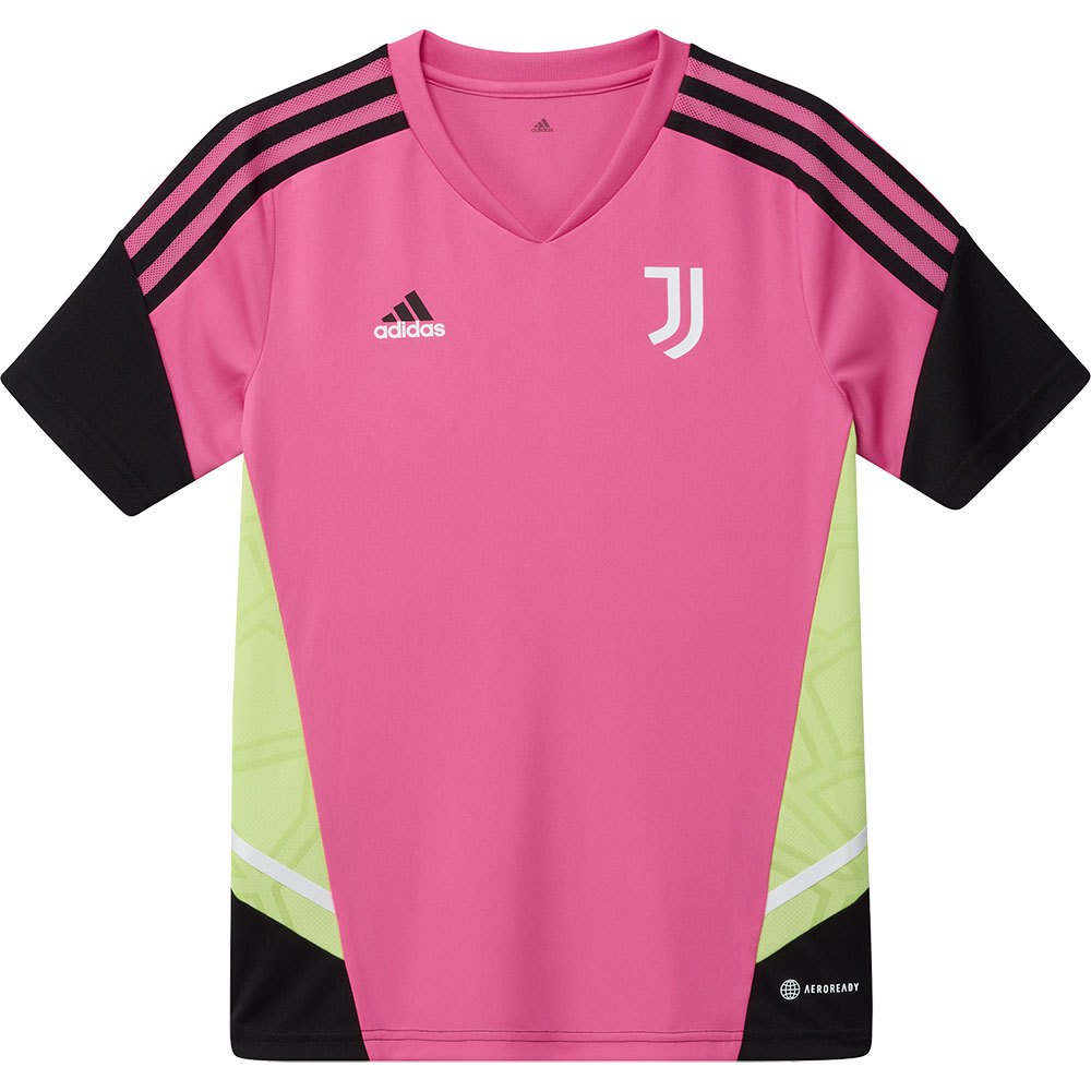 Adidas Juventus 22/23 Junior Short Sleeve T-shirt Travel Rose 13-14 Years