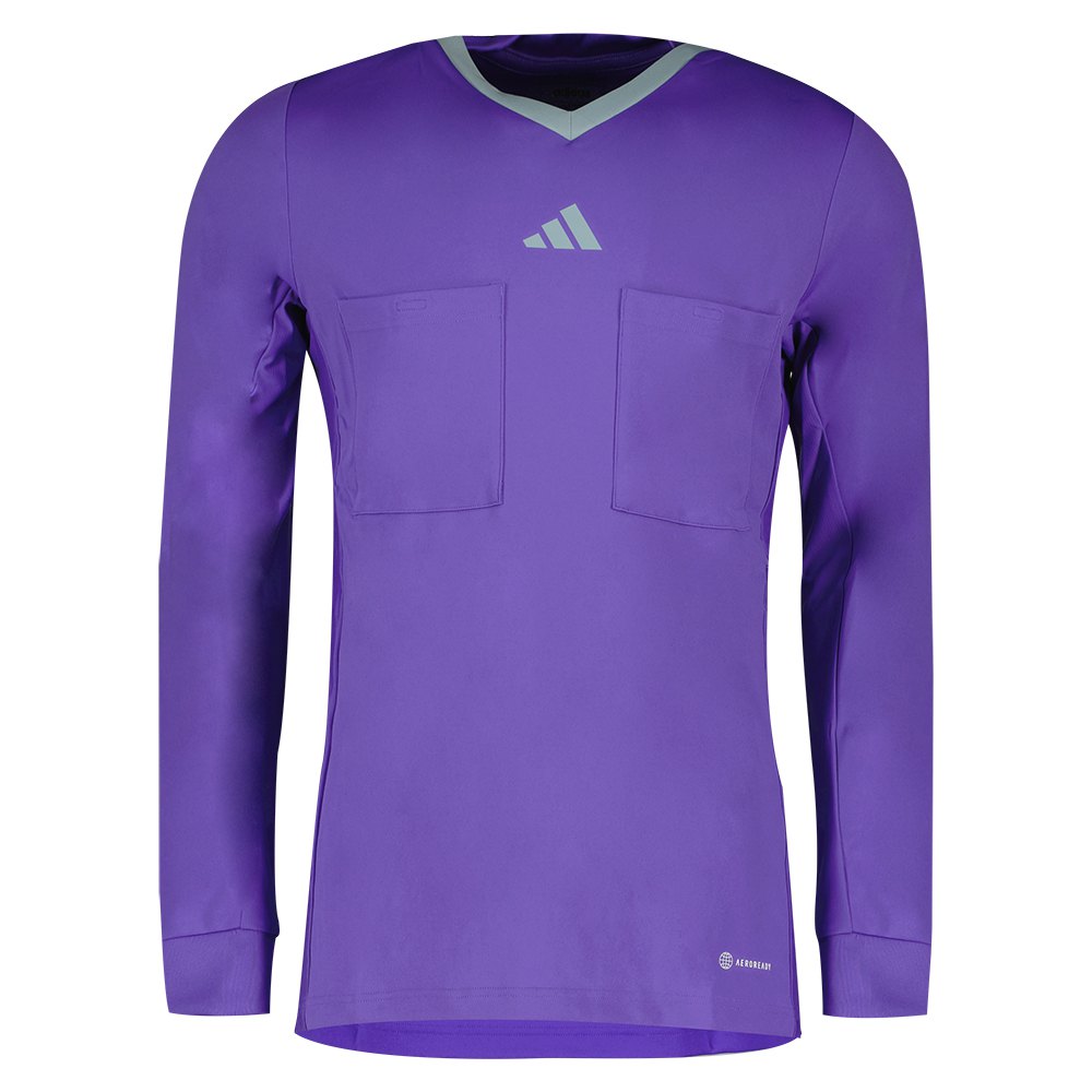 Adidas Ref 22 Long Sleeve T-shirt Violet S Homme