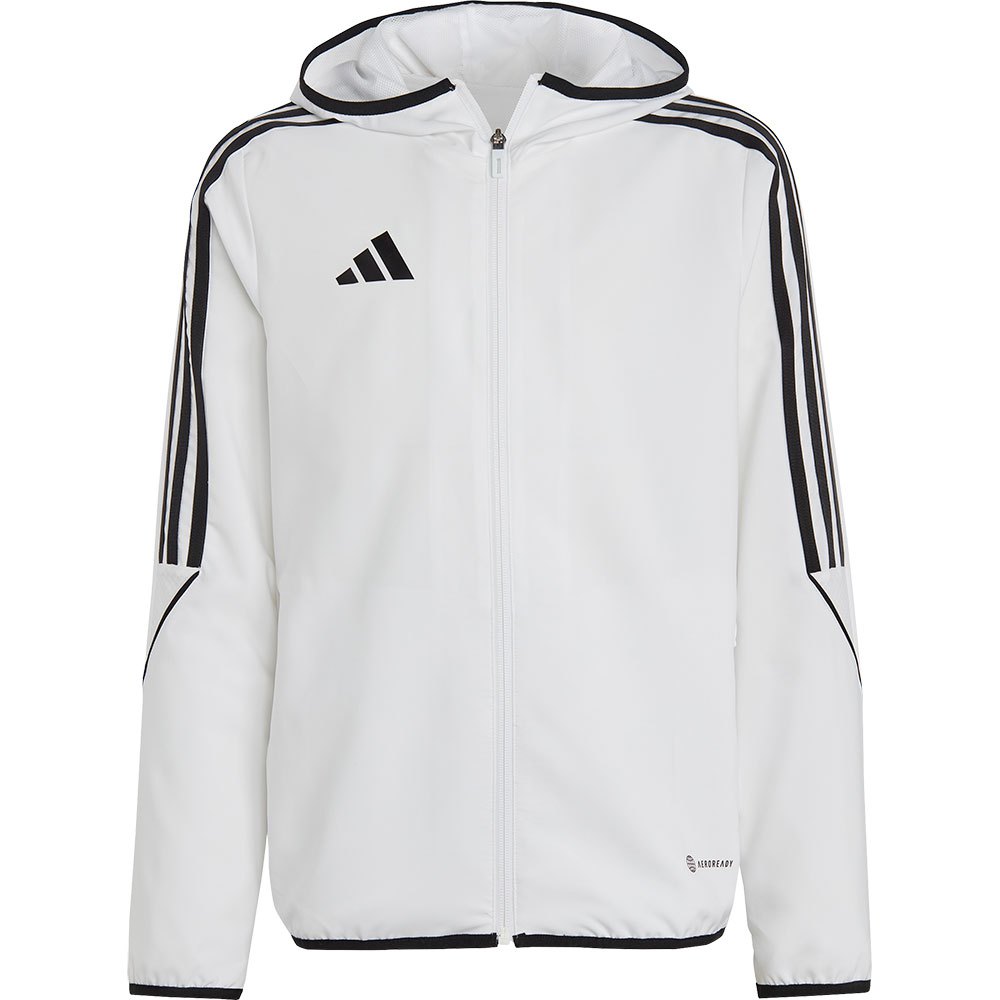 Adidas Tiro23 L Windbreaker Jacket Blanc 11-12 Years Garçon