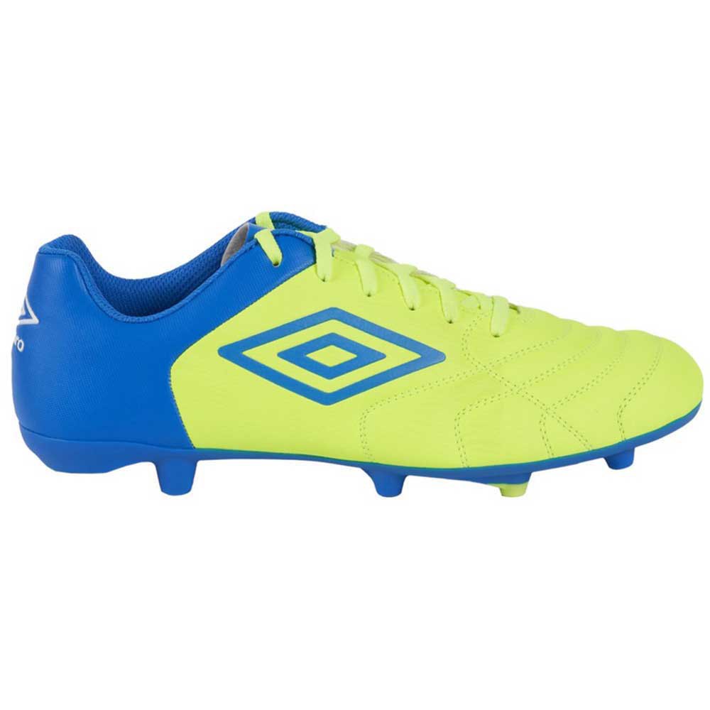 Umbro Classico Xi Fg Football Boots Jaune,Bleu EU 35