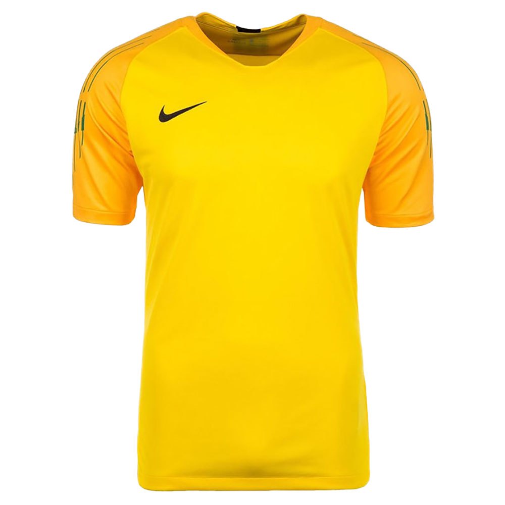 Nike Gardien Ii Short Sleeve T-shirt Jaune L Homme
