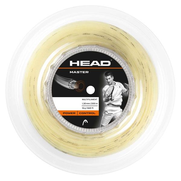 Head Racket Master 200 M Tennis Reel String Jaune 1.38 mm