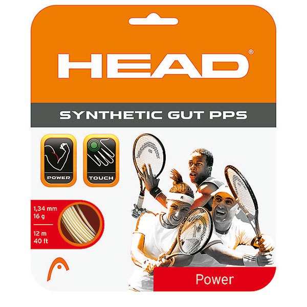 Head Racket Corde Simple De Tennis Synthetic Gut Pps 12 M 1.30 mm Gold