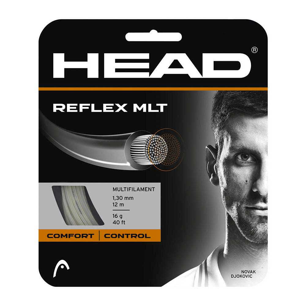 Head Racket Reflex Mlt 12 M Tennis Single String Blanc 1.35 mm