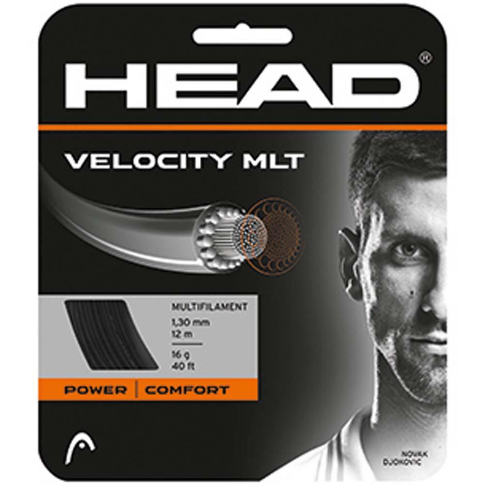 Head Racket Velocity Mlt 12 M Tennis Single String Noir 1.30 mm
