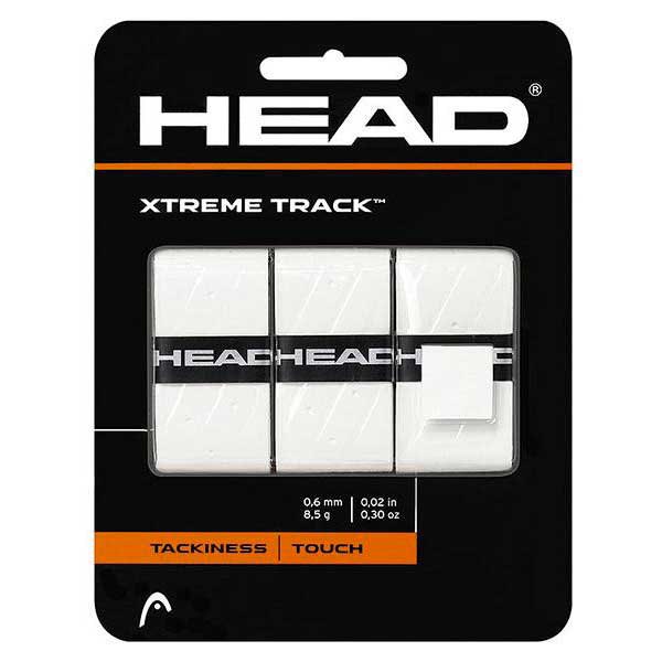 Head Racket Xtreme Track Tennis/padel Overgrip 3 Units Blanc
