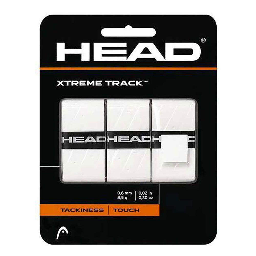 Head Racket Surgrip Tennis/padel Xtreme Track 3 Unités One Size White