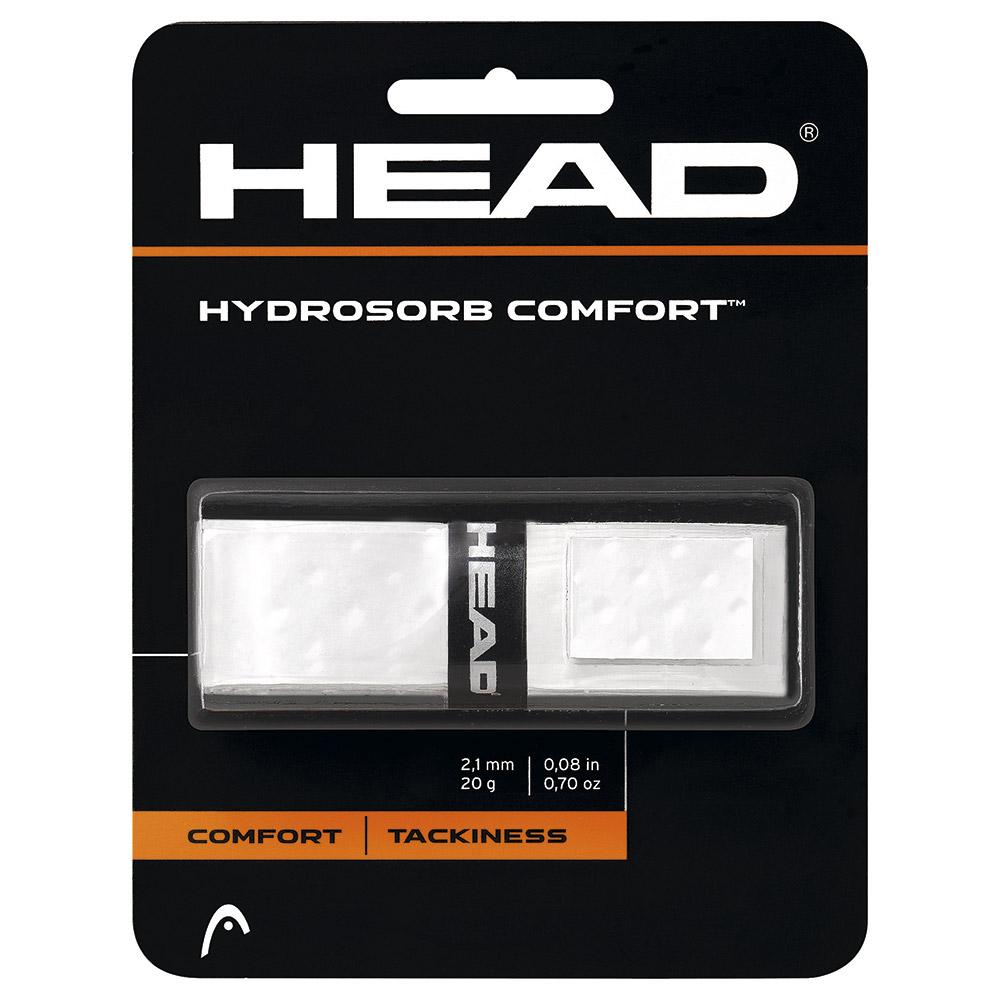 Head Racket Grip Tennis Hydrosorb Comfort One Size White
