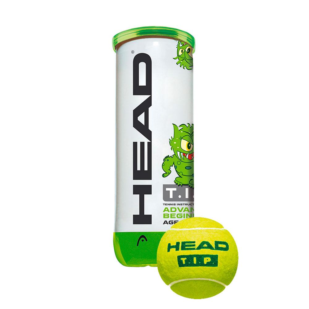 Head Racket Tip Tennis Balls Vert 3 Balls