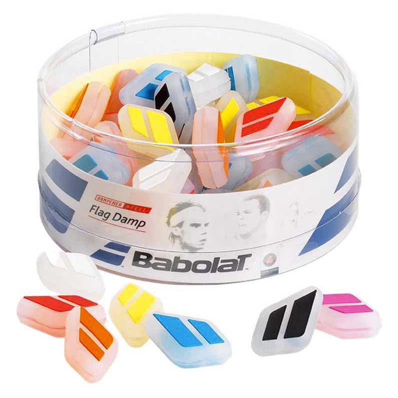 Babolat Flag Tennis Dampeners 50 Units Multicolore