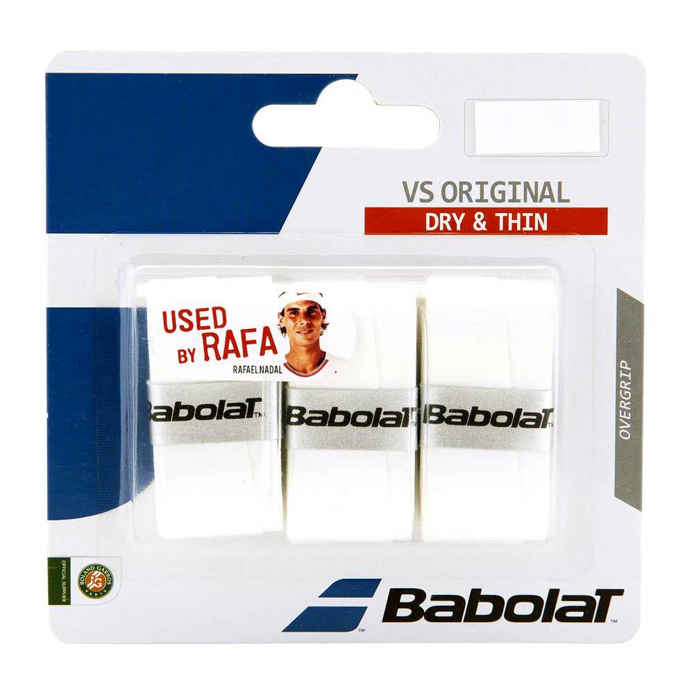 Babolat Vs Original Tennis Overgrip 3 Units Blanc