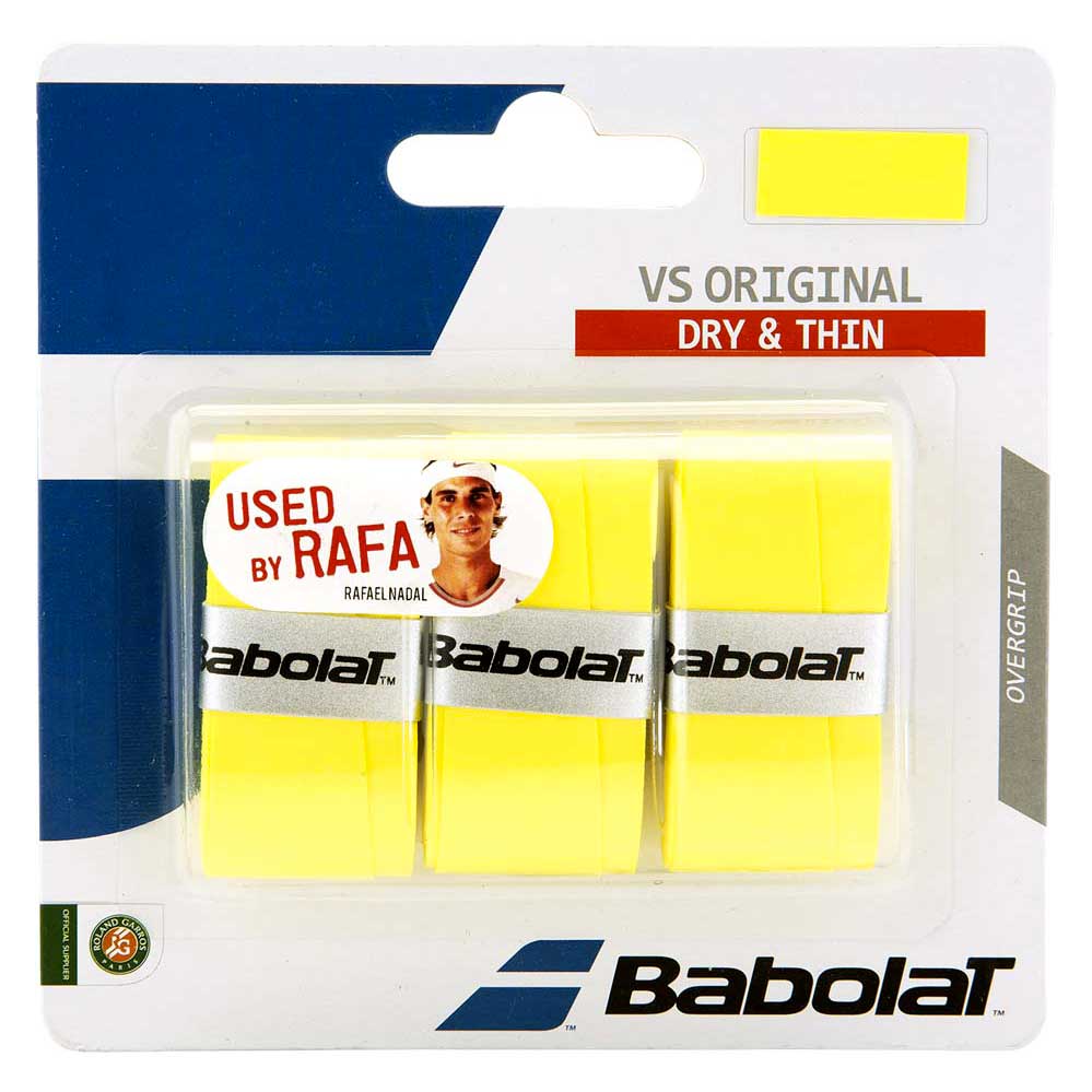 Babolat Surgrip Tennis Vs Original 3 Unités One Size Yellow