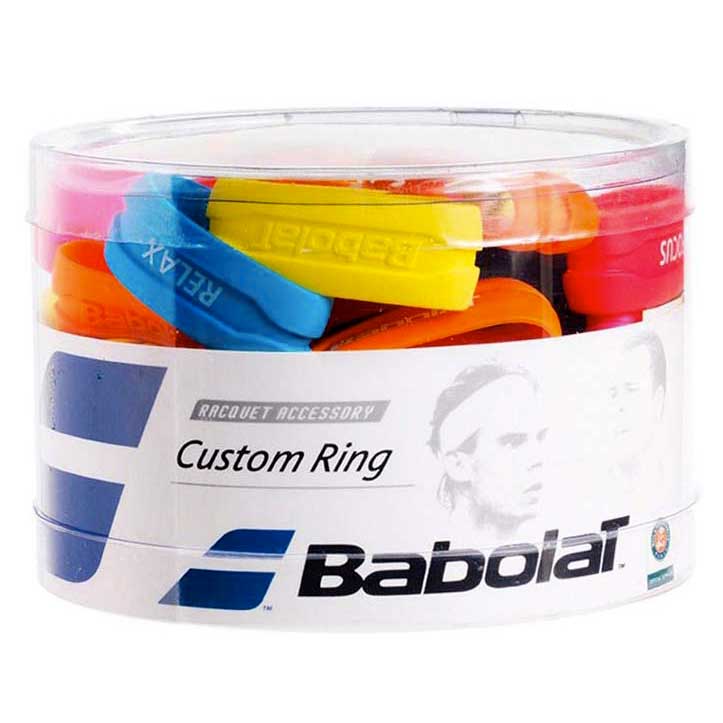 Babolat Amortisseurs Tennis Custom Ring 60 Unités One Size Multicolor