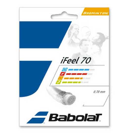 Babolat Ifeel 70 200 M Badminton Reel String Bleu 0.70 mm