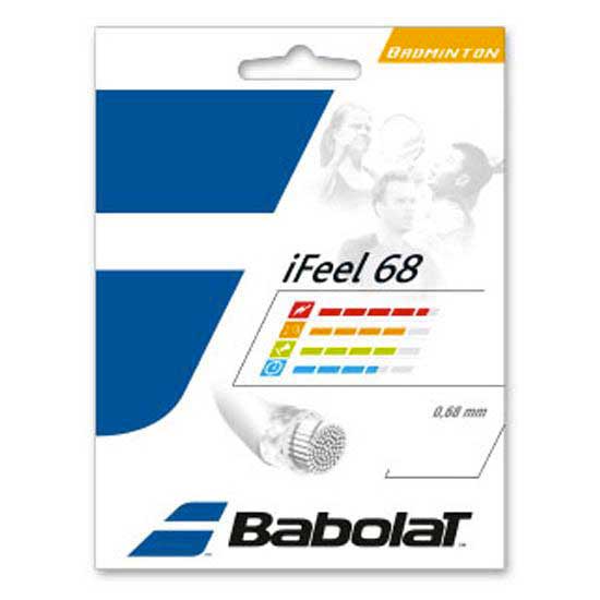 Babolat Ifeel 68 200 M Badminton Reel String Noir 0.68 mm