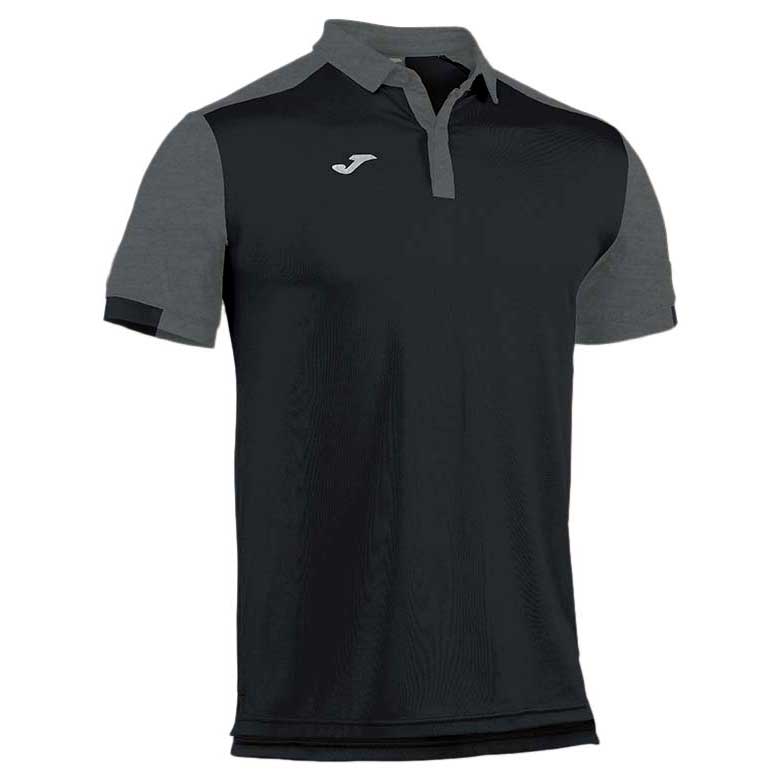 Joma Comfort Short Sleeve Polo Shirt Noir 11-12 Years