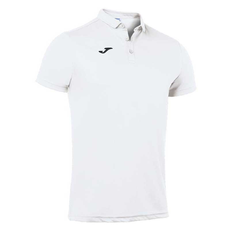 Joma Hobby Short Sleeve Polo Shirt Blanc XL Homme