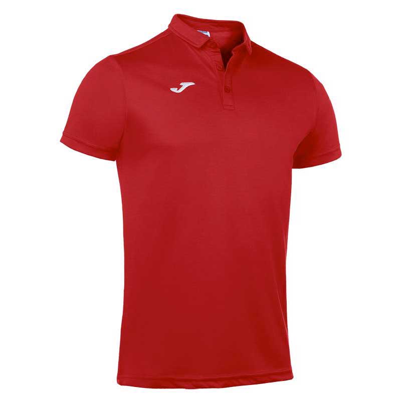 Joma Hobby Short Sleeve Polo Shirt Rouge 7-8 Years Homme