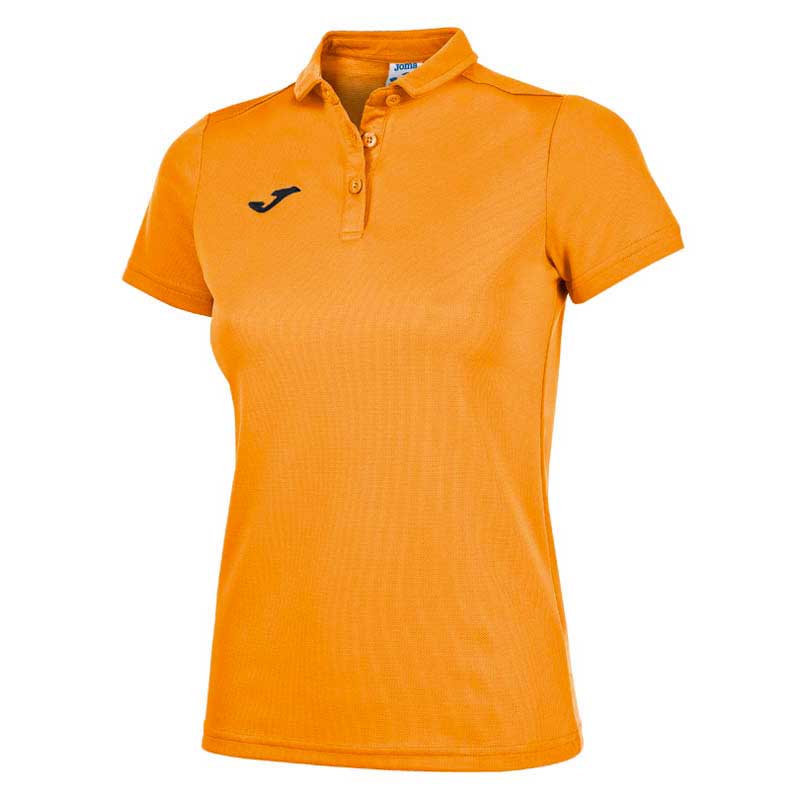 Joma Hobby Short Sleeve Polo Shirt Orange XL Femme