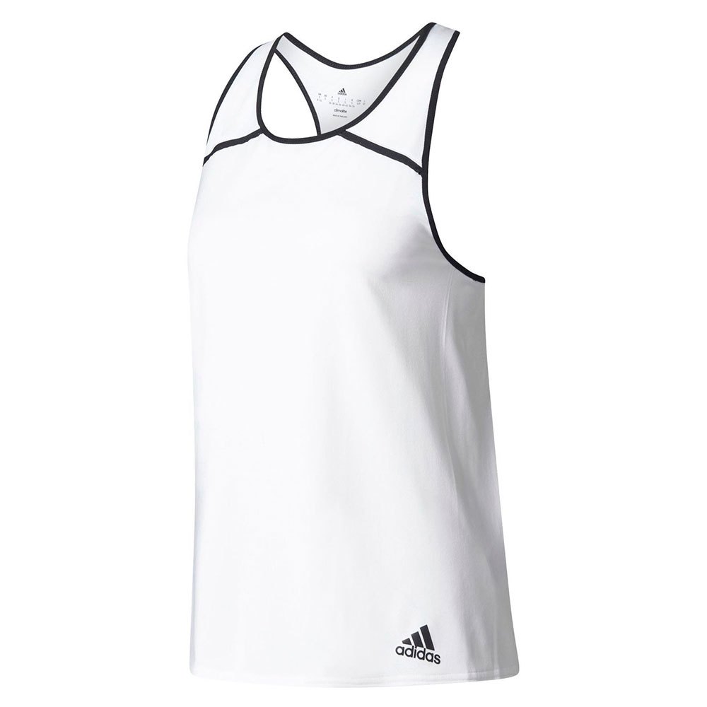 Adidas Club Sleeveless T-shirt Blanc L