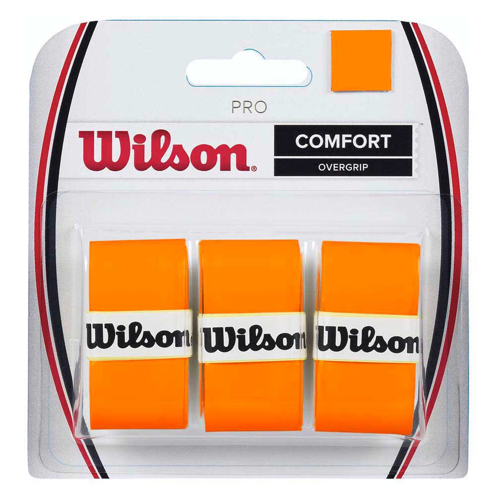 Wilson Surgrip Tennis Pro 3 Unités One Size Naranja
