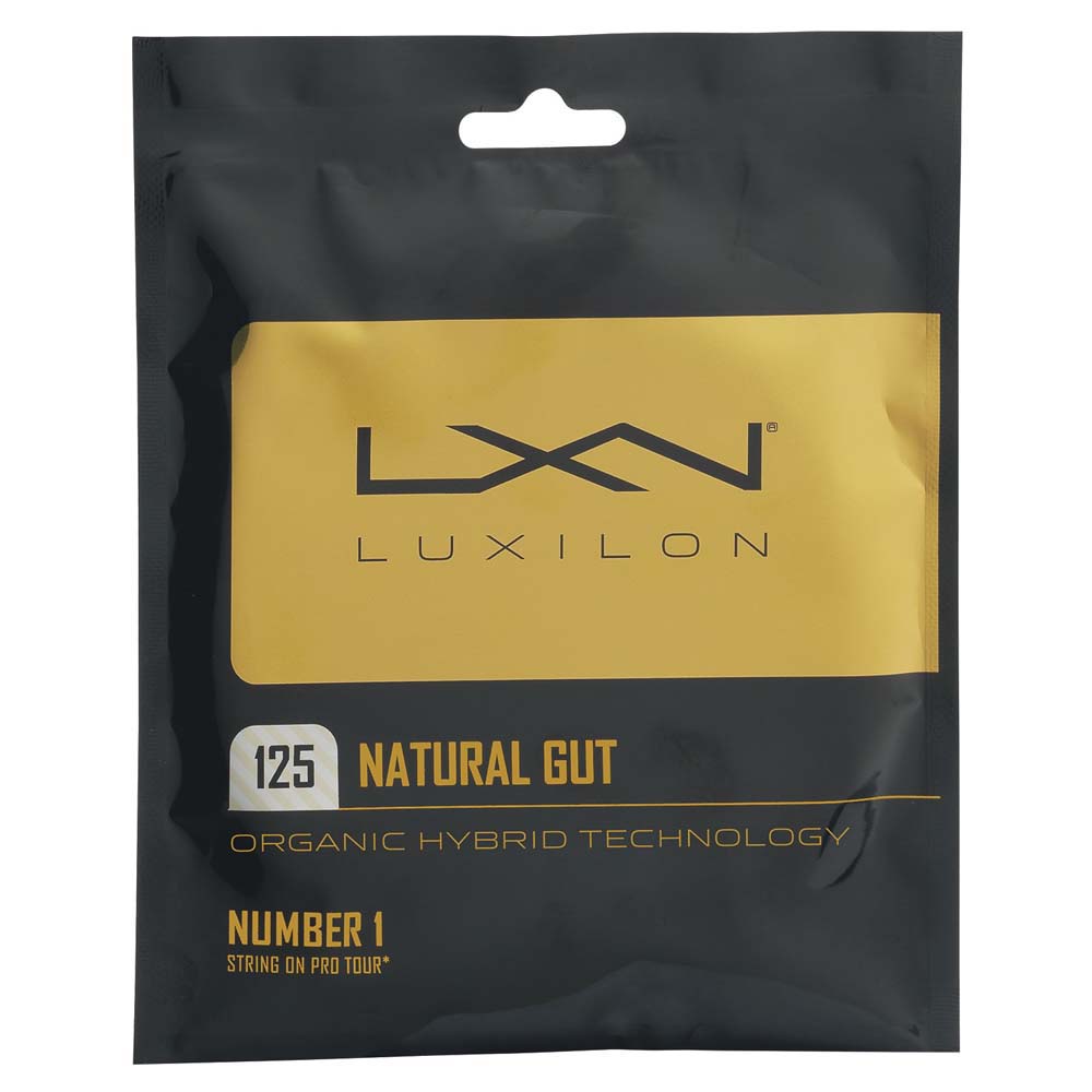 Luxilon Corde Simple De Tennis Natural Gut 12 M 1.30 mm Natural