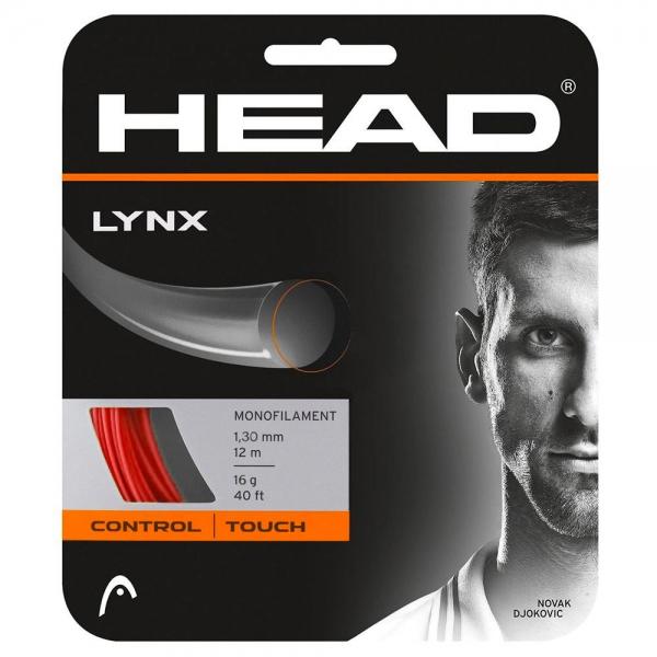 Head Racket Lynx 12 M Tennis Single String Rouge 1.20 mm