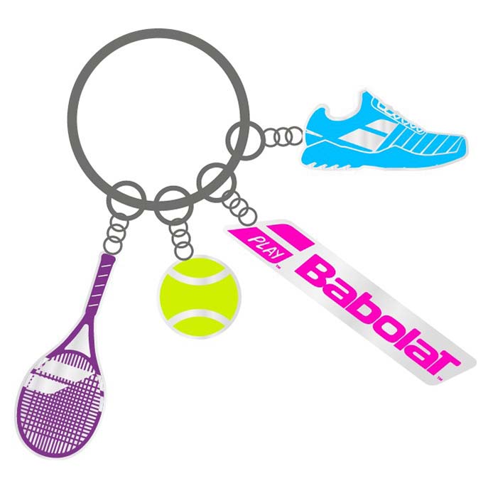 Babolat Charms Key Ring Multicolore