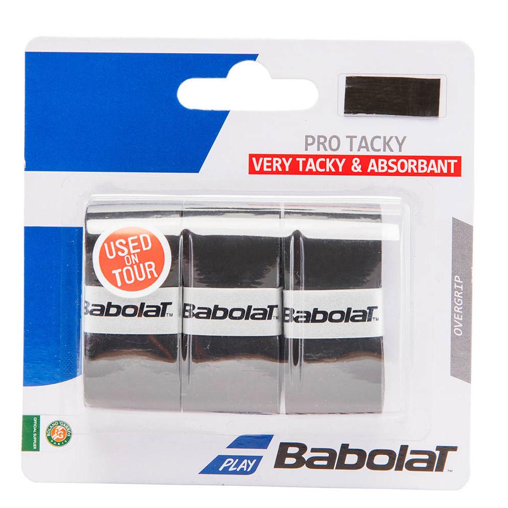 Babolat Pro Tacky Tennis Overgrip 3 Units Blanc