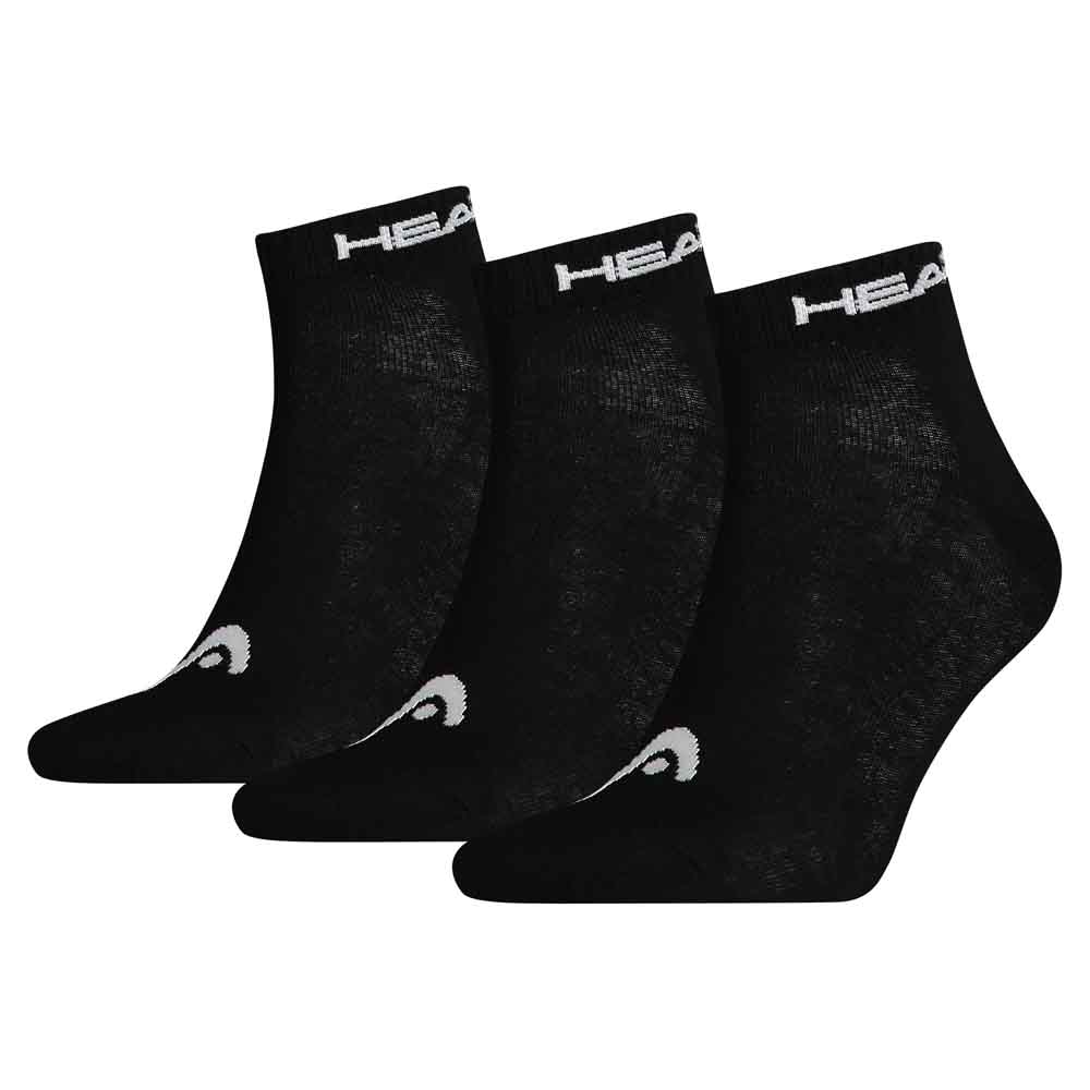 Head Quarter Socks 3 Pairs Noir EU 35-38 Homme