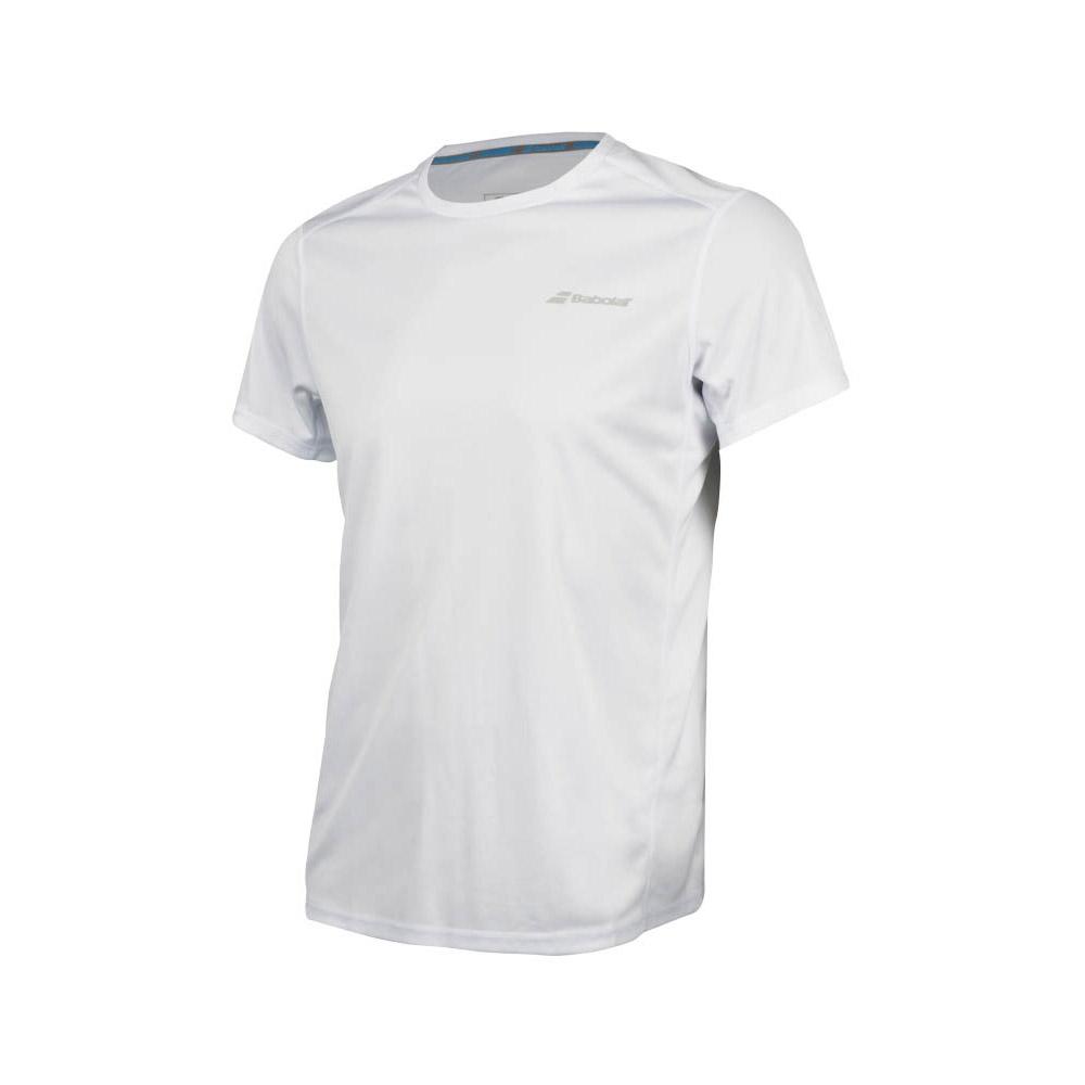 Babolat Core Flag Club Short Sleeve T-shirt Blanc M