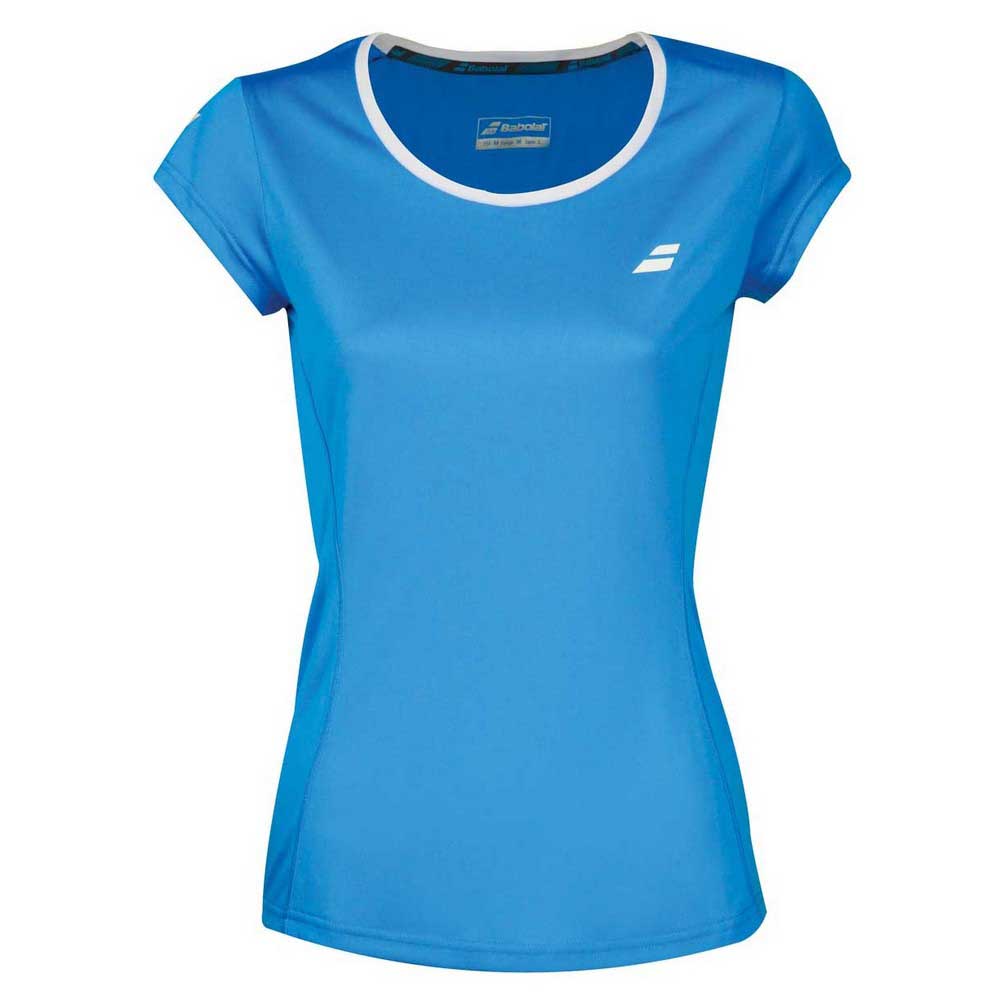 Babolat Core Flag Club Short Sleeve T-shirt Bleu L Femme