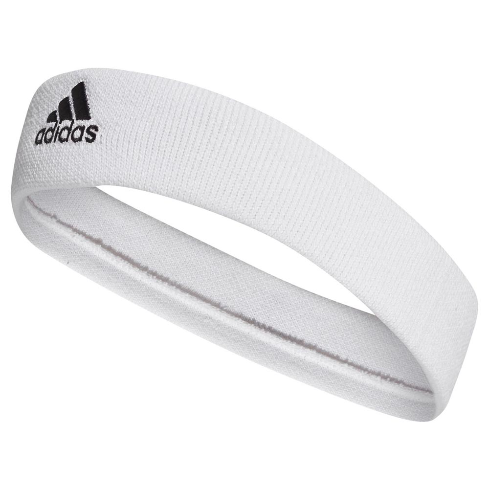Adidas Badminton Bandeau Logo One Size White / Black