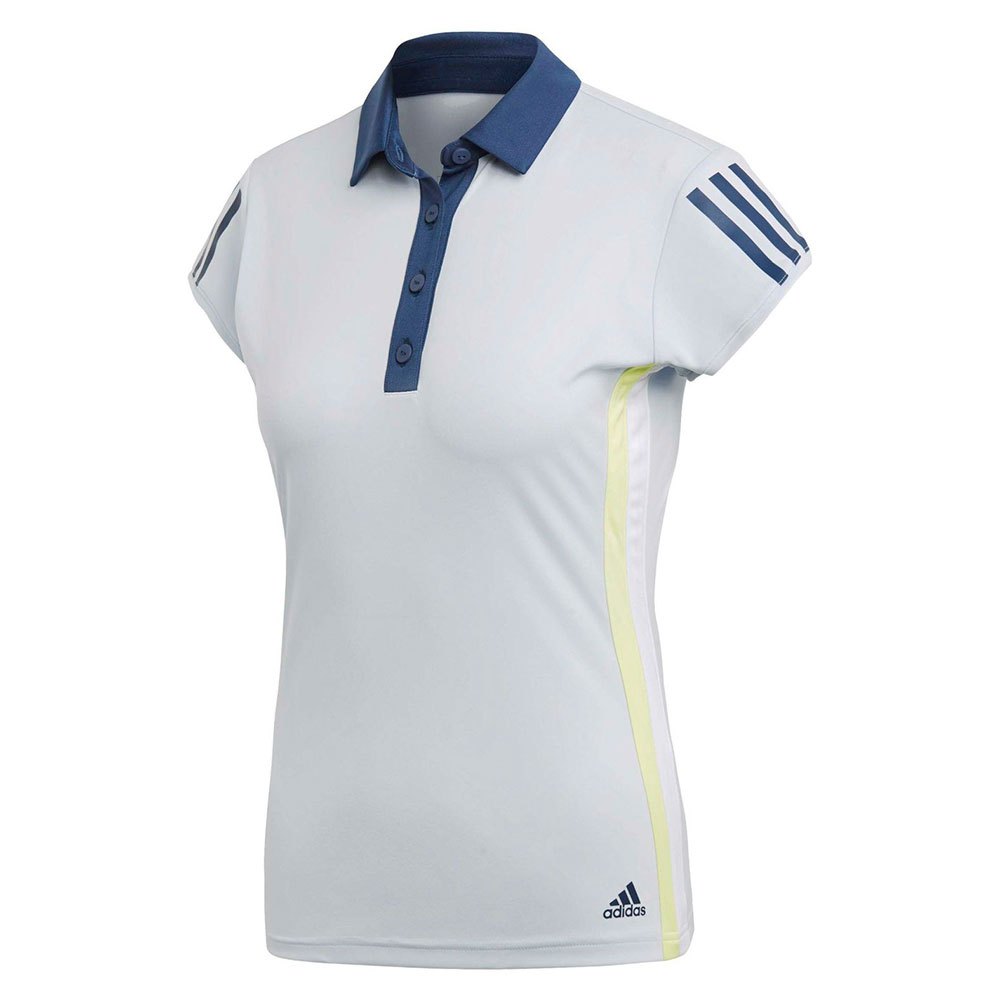 Adidas Polo à Manches Courtes Club 3 Stripes M Aero Blue