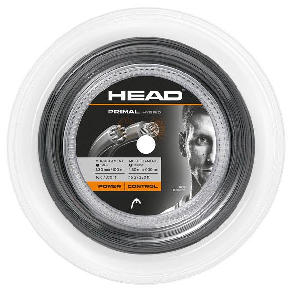 Head Racket Primal 200 M Tennis Reel String Noir 1.30 mm