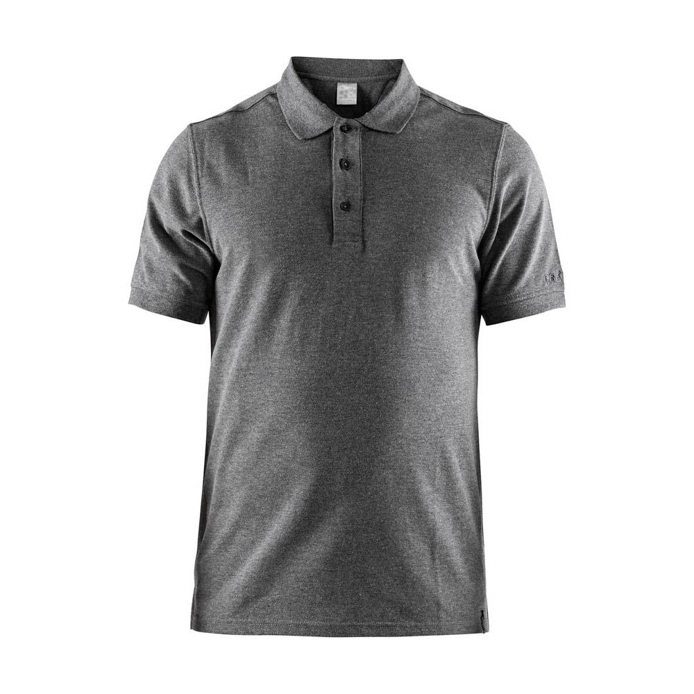 Craft Casual Piqué Short Sleeve Polo Shirt Gris XL Homme
