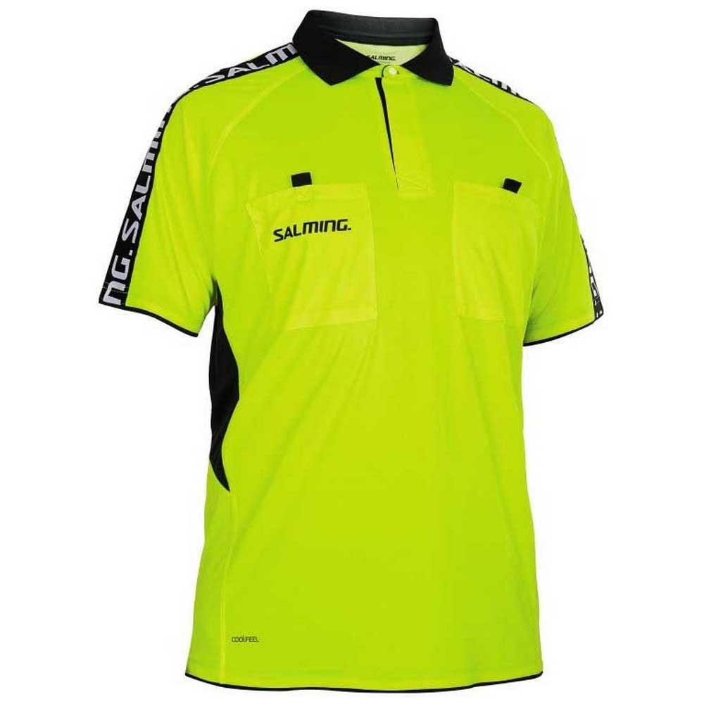 Salming Referee Short Sleeve Polo Shirt Vert XL Homme