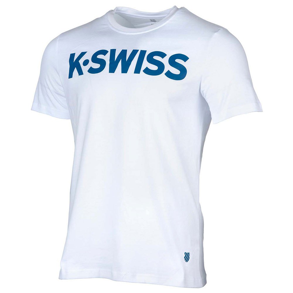 K-swiss Promo Short Sleeve T-shirt Blanc S Homme