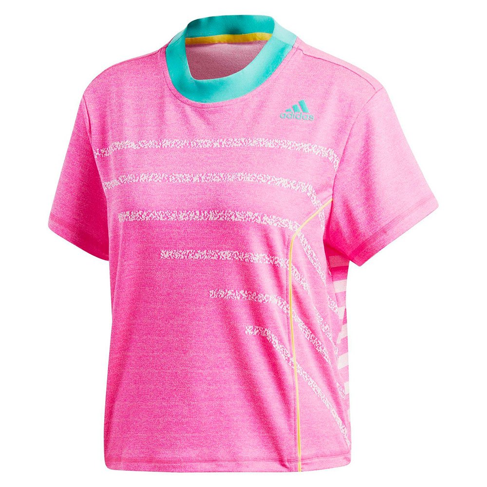 Adidas T-shirt Manche Courte Seasonal M Shock Pink