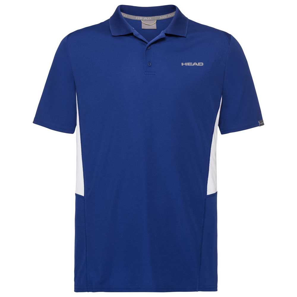 Head Racket Club Tech Short Sleeve Polo Shirt Bleu S Homme